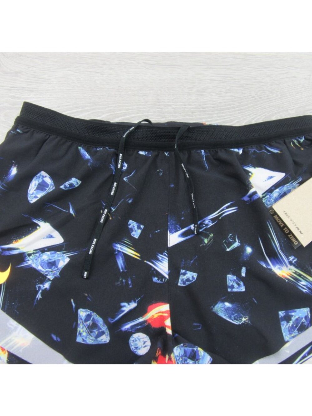 Nike AeroSwift Glam Brief-Lined Running Shorts Mens Size Medium NEW - Picture 4 of 15